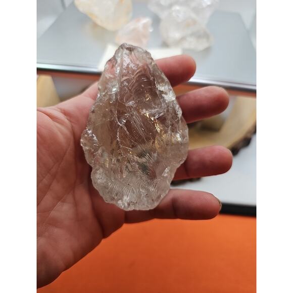 Quartz Crystal Clusters 1.48lbs 5pcs From Madagascar - Picture 9 of 14